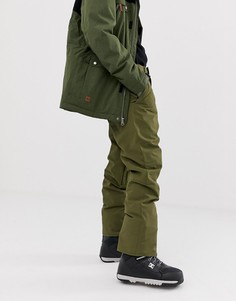 Горнолыжные брюки цвета хаки Quiksilver Estate-Зеленый