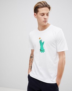Белая футболка Nike SB Pizza 923458-100-Белый