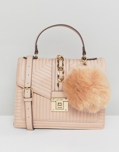 Сумка-тоут с ручками и цепочкой ALDO-Бежевый