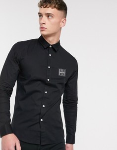 Рубашка с длинными рукавами Love Moschino-Черный