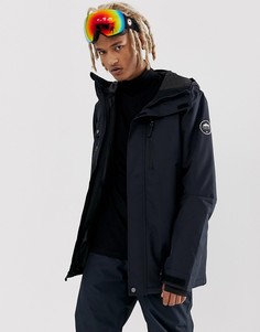 Черная горнолыжная куртка Quiksilver-Черный