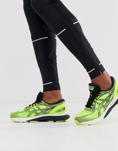 Желтые кроссовки с гелевой амортизацией Asics Running nimbus 21-Желтый