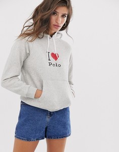 Худи Polo Ralph Lauren - love-Серый