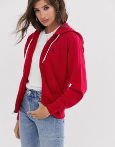 Худи на молнии Polo Ralph Lauren-Красный