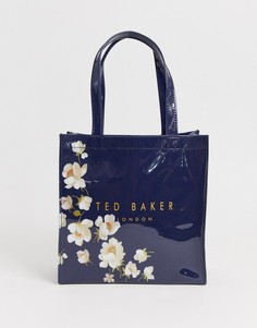 Маленькая сумка с принтом Ted Baker Fraicon-Темно-синий
