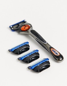 Набор из бритвы Gillette Fusion ProGlide и 4 сменных лезвий-Бесцветный