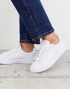 Кожаные кроссовки с тисненым логотипом Fred Perry b721-Белый
