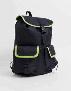 Рюкзак с контрастной неоновой отделкой SVNX-Черный 7X