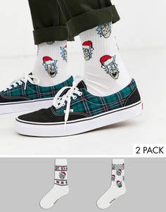 2 пары носков с принтом ASOS DESIGN-Мульти