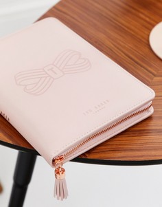 Розовый блокнот формата A5 Ted Baker