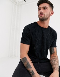 Футболка в крапинку Brave Soul-Черный