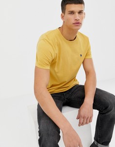 Желтая футболка с логотипом Abercrombie & Fitch-Желтый