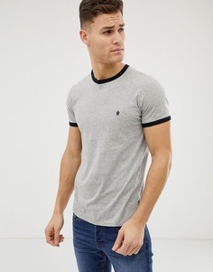 Футболка с контрастной отделкой French Connection-Мульти