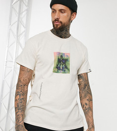 Платье-футболка с завязками Reclaimed Vintage-Черный