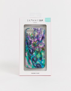 Чехол для iPhone 6/7/8/s/6 Plus/7 Plus/iPhoneX из искусственного перламутра Skinnydip-Мульти