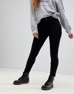 Джинсы скинни с завышенной талией Cheap Monday-Черный
