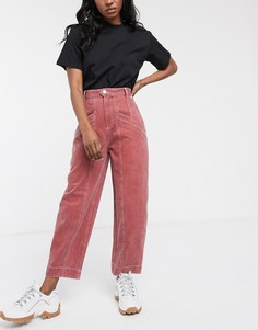 Красные джинсы бойфренда ASOS DESIGN-Фиолетовый