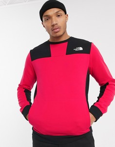 Красный свитшот с принтом The North Face