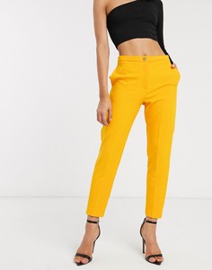 Узкие брюки ASOS DESIGN-Оранжевый