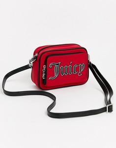 Красная сумка через плечо с логотипом Juicy Couture-Красный