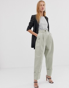 Брюки-галифе ASOS DESIGN-Зеленый