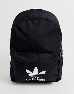 Черный рюкзак с логотипом adidas Originals