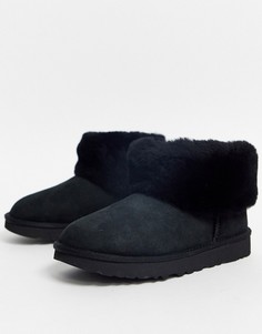 Черные полусапожки UGG-Черный