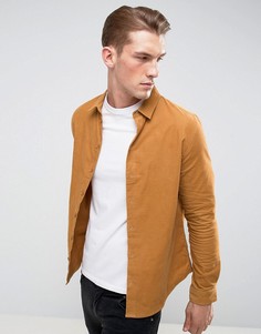 Вельветовая рубашка Another Influence-Светло-коричневый