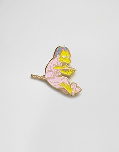 Значок с изображением Мо Skinnydip x The Simpsons-Мульти