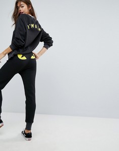 Джоггеры с принтом кошачьих глаз Wildfox-Черный