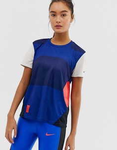 Футболка с короткими рукавами Nike Running Tokyo-Мульти