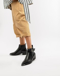 Ботильоны с острым носком Truffle Collection-Черный