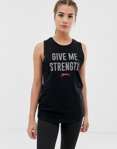 Трикотажная майка Slazenger Kayla-Черный