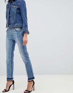 Укороченные джинсы прямого кроя DL1961 - Mara instasculpt-Синий