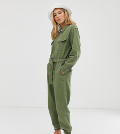 Зеленый комбинезон Bershka