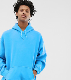 Синий oversize-худи Reclaimed Vintage inspired-Зеленый