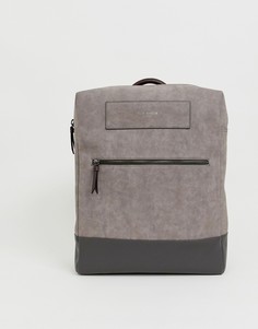 Серый рюкзак из искусственного нубука Ted Baker Kingz