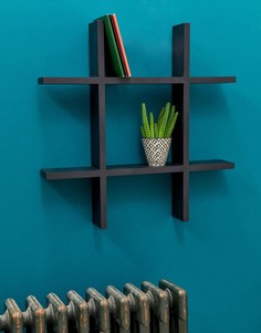 Полка с дизайном \хэштег\" ASOS SUPPLY-Мульти