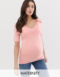 Футболка Mamalicious-Розовый Mama.Licious