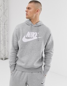 Худи серого цвета Nike - Club-Серый