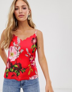 Топ ягодного цвета Ted Baker - Seliina (sundae)-Красный