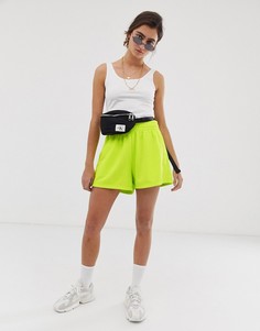 Неоново-желтые трикотажные шорты Weekday-Желтый