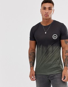 Футболка с выцветшим эффектом Hype-Черный