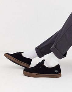 Черные кроссовки на каучуковой подошве Etnies Jameson 2 Eco-Черный