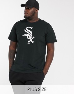 Черная футболка New Era Plus MLB Chicago White Socks-Черный