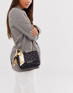 Стеганая сумка на плечо Aldo-Черный