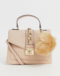 Сумка с толстым ремешком-цепочкой Aldo-Розовый