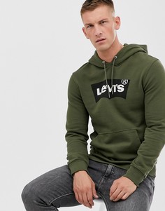 Худи с графическим принтом Levis-Зеленый Levis®