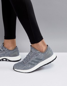 Серые кроссовки adidas performance PureBoost bb6278-Серый
