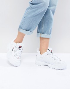 Белые кроссовки Fila Disruptor-Белый